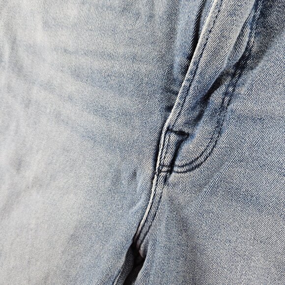 Good American Jeans Womens 4 (26x26) Blue Good Straight Crop Mid Rise - Picture 3 of 16